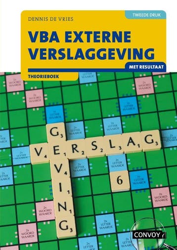 VBA Externe verslaggeving met resultaat 2e dru 9789463175241, Verzenden, Zo goed als nieuw