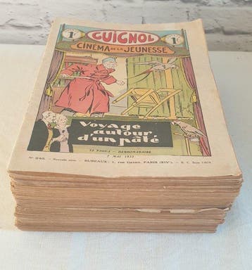 Guignol - Cinéma de la Jeunesse - 32 Tijdschriften - Eerste, Nieuw