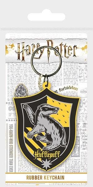 Harry Potter Sleutelhanger Hufflepuff, Verzamelen, Harry Potter, Ophalen of Verzenden, Nieuw