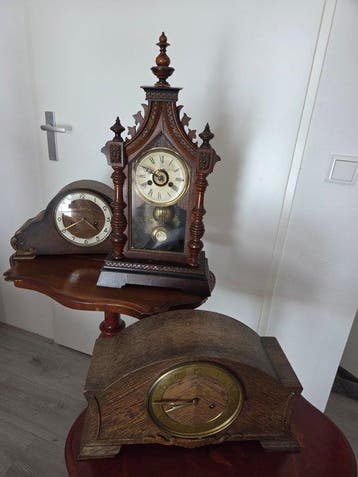 Pendule (3) - Hout - 1920-1930 - Antieke pendules voor
