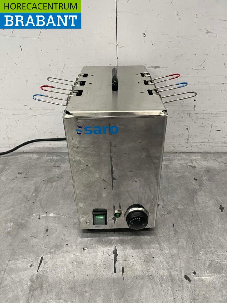 RVS Saro Eierkoker 6 Eieren 230V Horeca, Zakelijke goederen, Horeca | Keukenapparatuur, Nieuw zonder verpakking, Ophalen of Verzenden