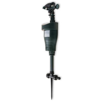 vidaXL Sproeier dierwering met PIR sensor donkergroen, Dieren en Toebehoren, Verzenden, Nieuw