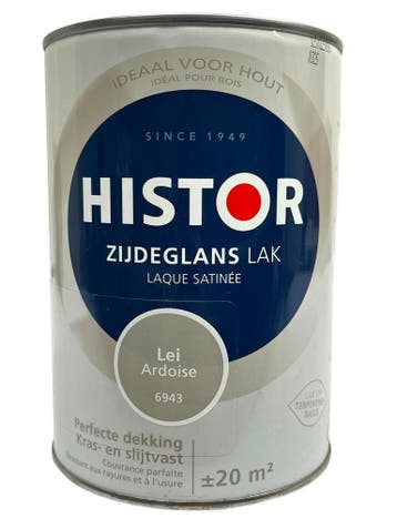 Histor Hoogglans lak – Katoen RAL 9001 – SET van 3 blikken, Minder dan 5 liter, Verzenden, Nieuw, Lak