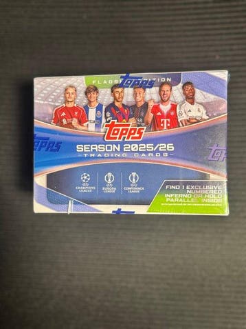 2025/26 Topps UEFA Champions League Originele verpakking - 1, Nieuw