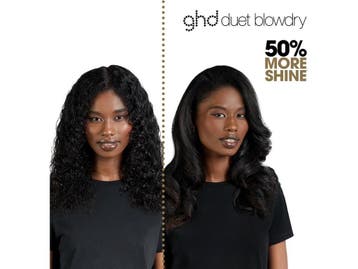 ghd Duet Blowdry - 2-in-1 Föhnborstel - Zwart, Verzenden, Zo goed als nieuw
