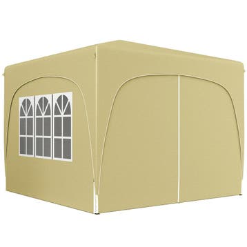TRUUSK Paviljoen 3x3m - Waterafstotend - Stabiel - Winterbes, Verzenden