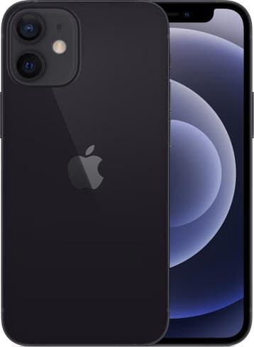 Apple iPhone 12 Mini C-Grade, Telecommunicatie, Mobiele telefoons | Apple iPhone, 128 GB, IPhone 12 Mini, Zwart, Refurbished