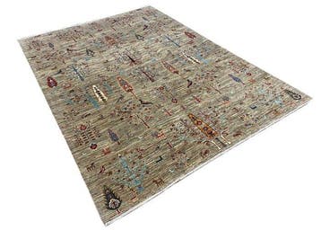 Designer tapijt - Levensboom-motief - Vloerkleed - 290 cm -, Nieuw
