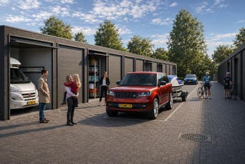 Ruime XL garageboxen in Sas van Gent, Koop, Opslag of Loods