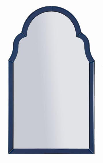 TANGER BLAUWE WANDSPIEGEL CM 47X1X80 ( BINNENSPIEGEL, Ophalen of Verzenden, Nieuw