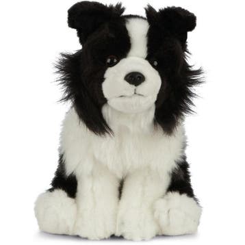 Border Collie knuffel - pluche - 20 cm - hondenknuffel, Verzenden, Nieuw