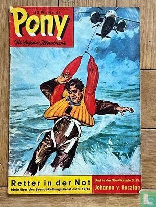 Pony (tijdschrift) [Duits] - Pony 45 - 1960, Boeken, Eén stripboek, Verzenden, Gelezen