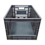 Magazijnbak, 600x400x320 mm, euronorm, grijs kunststof,, Ophalen of Verzenden