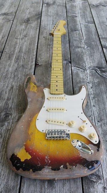 Un - Look alike SRV - - Elektrische gitaar (Zonder, Nieuw