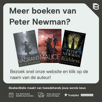 The Malice (The Vagrant Trilogy) 9780007593163 Peter Newman, Verzenden, Gelezen, Peter Newman