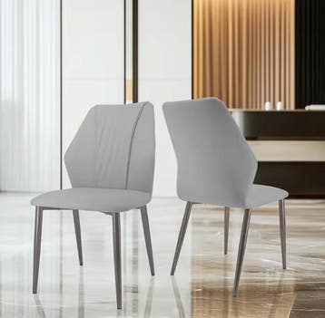 Set van 2 Eetkamerstoelen – Modern, Comfortabel &amp; Design, Verzenden, Nieuw
