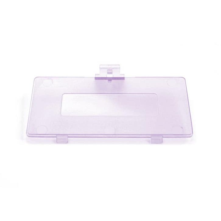 Game Boy Pocket Batterijklepje Transparent Paars (Third P..., Spelcomputers en Games, Spelcomputers | Nintendo Game Boy, Zo goed als nieuw