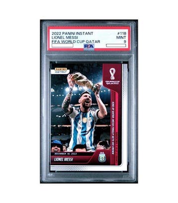 2022 Panini Instant Lionel Messi #118 - Fifa World Cup Qatar, Nieuw