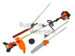 Multitool 5 in 1 Heggenschaar - Maaier - Kettingz - Trimmer, Ophalen of Verzenden, Nieuw, Benzine, BWN