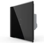 Livolo Touch Puls Schakelaar | Zwart Glas | Potentiaalvrij, Ophalen of Verzenden, Nieuw, Schakelaar