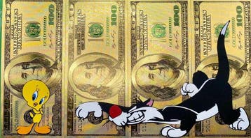 Lee Henderson - Tweety and Sylvester, Antiek en Kunst