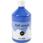 Acrylverf Mat, blauw, 500 ml/ 1 fles, Hobby en Vrije tijd, Nieuw