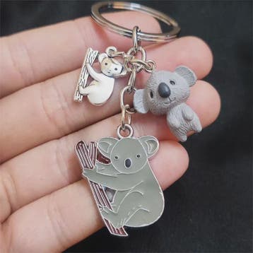 Schattige Koala Sleutelhanger - Uniek Dieren Pendentief voor, Dieren en Toebehoren