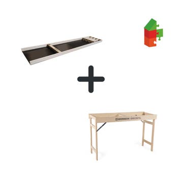 Set Sjoelbak Heemskerk HS-10 + Sjoeltafel (Sjoelbakken), Ophalen of Verzenden, Nieuw