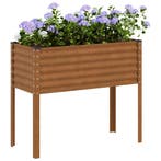 vidaXL Plantenbak 100x45x90 cm weerbestendig staal, Verzenden, Nieuw, Metaal