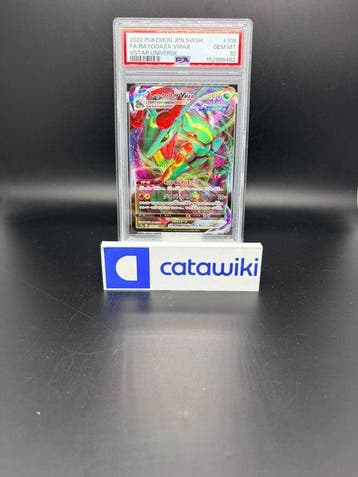 Pokémon - 1 Graded card - Rayquaza VMAX 108/172 PSA 10 GEM, Nieuw