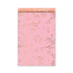 5x Cadeauzak Sint Songtekst Roze Sinterklaas 17x25cm, Ophalen of Verzenden, Nieuw, Cadeauzakje