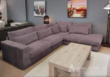 Hoekbank Ijsselstein - hoekbanken - Antraciet, Nieuw, 150 cm of meer, Stof, 250 tot 300 cm