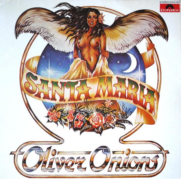 LP gebruikt - Oliver Onions - Santa Maria, Cd's en Dvd's, Vinyl | Overige Vinyl, Zo goed als nieuw, Verzenden
