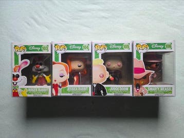 Funko - Funko Pop Roger Rabbit / Jessica Rabbit / Judge Doom
