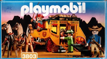 Playmobil Western Express Postkoets - 3803 (Nieuw), Verzenden, Nieuw