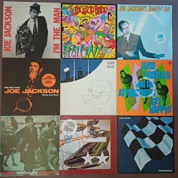 Joe Jackson, The Cars, Elvis Costello & Dexys Midnight, Nieuw in verpakking