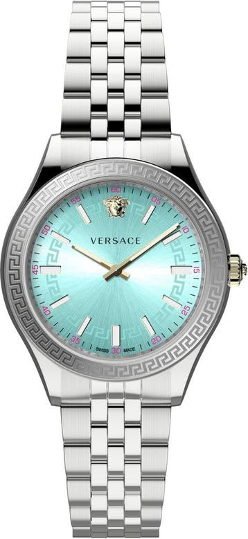 Versace VEHU00924 Hellenyium Lady dameshorloge 36 mm, Overige merken, Staal, Verzenden, Polshorloge