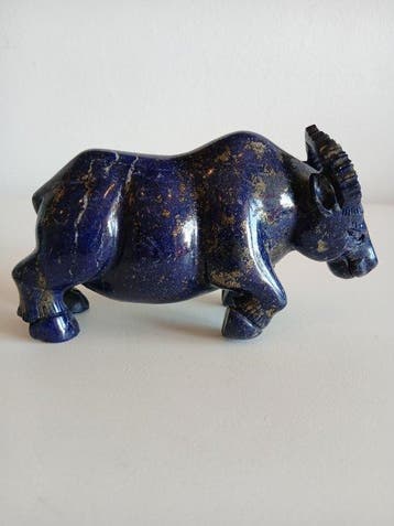 Figuur - Búfalo-dÁgua Lápis-Lazúli Natural - Lapis Lazuli -