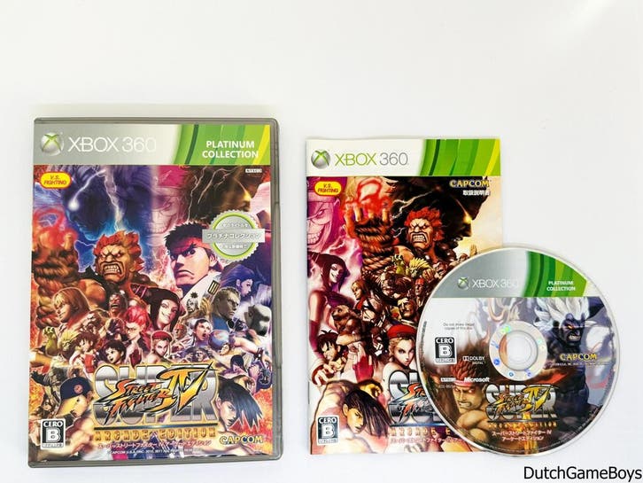 Xbox 360 - Super Street Fighter IV - Arcade Edition - Platin, Spelcomputers en Games, Games | Xbox 360, Gebruikt, Verzenden
