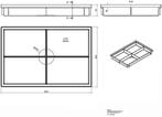 ACO House and Garden Schoonloper onderbak 600 x 400 mm PP, Ophalen of Verzenden, Nieuw
