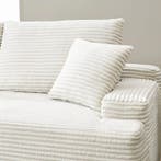 Coredo Bank - Corduroy bekleding - Links - Crème, Verzenden, Nieuw