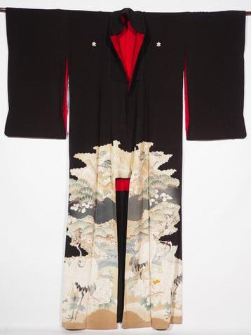 Tomesode  EERSTE KIMONO Prachtige kimono - Zijde - Japan -