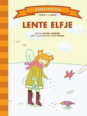 Lente elfje (groep 2) - Naam op de eerste pagina, Verzenden, Nieuw