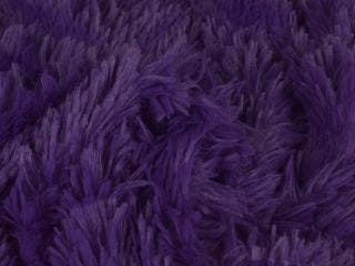 Langharig bont stof – Paars, 120 cm of meer, Paars, Ophalen of Verzenden, Polyester