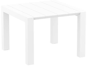 Tuintafel - Vegas - Wit - Uitschuifbaar 100/140 cm, Verzenden, Nieuw