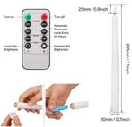LED Taper Kaarsen Vlamloos met Afstandsbediening en Timer, Verzenden, Nieuw