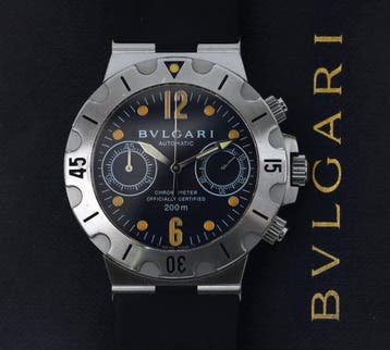 Bvlgari - Diagono Chronograph - Zonder minimumprijs - scb 38, Nieuw