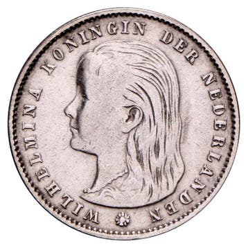 25 Cent 1892-1897 Wilhelmina ZFr, Verzenden