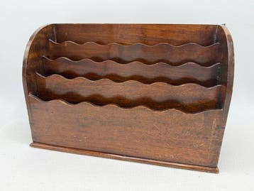 Bureauset - Brievenhouder - Hout, Antiek en Kunst