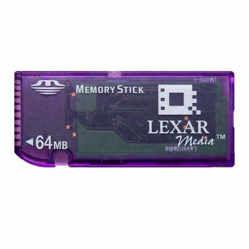 Lexar Memory Stick Card - 64MB, Verzenden, Zo goed als nieuw
